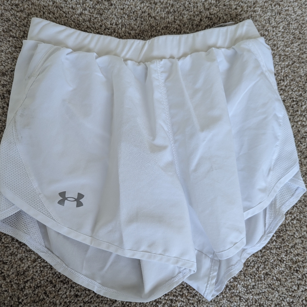 Under Armour Women's White Shorts